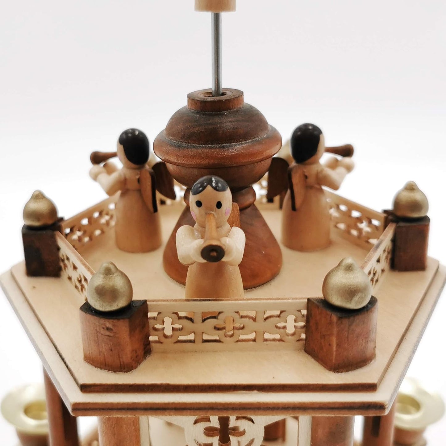 Holzpyramide - Heilige Familie, 2 Etagen