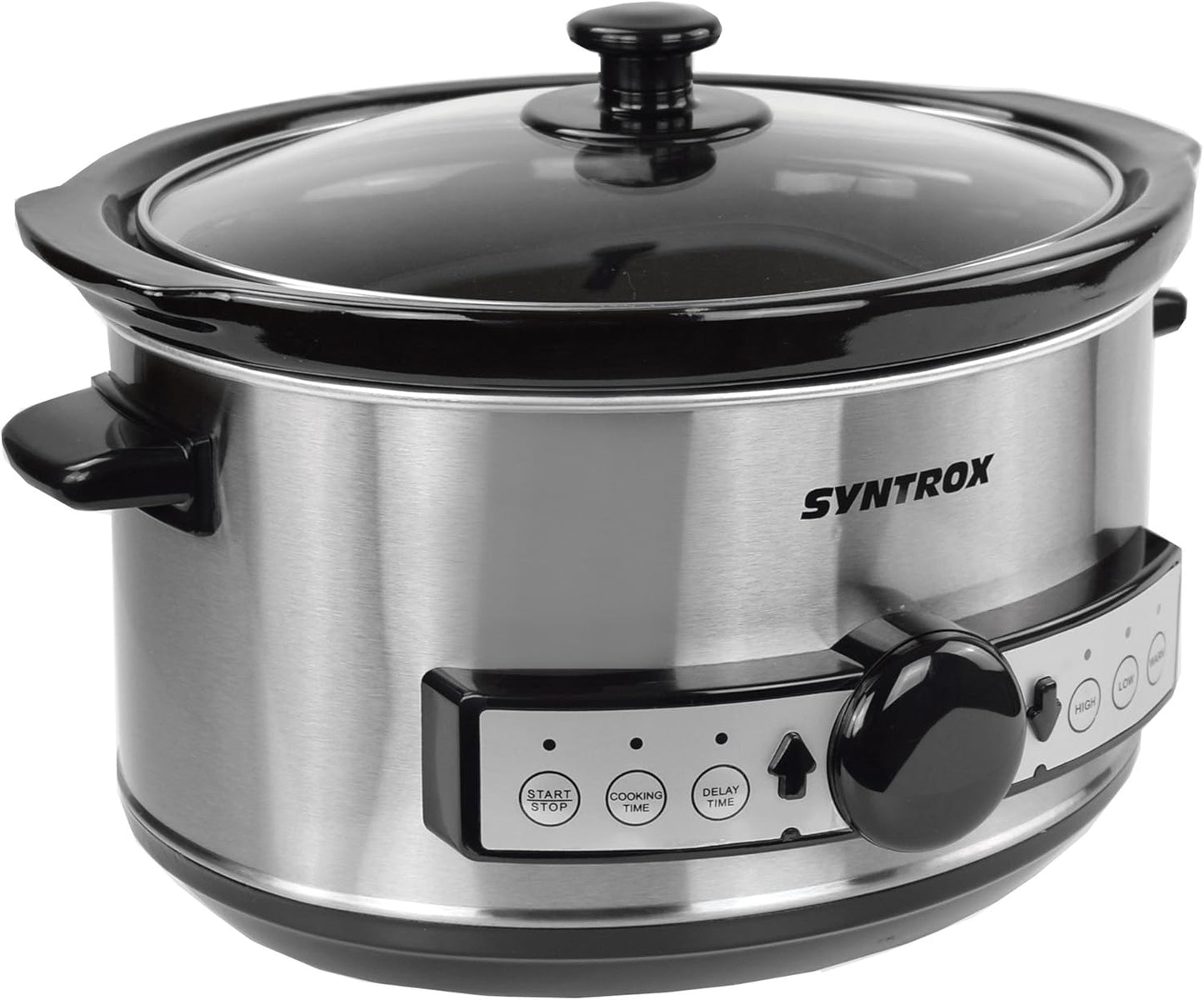 Slow Cooker mit Timer und Warmhaltefunktion