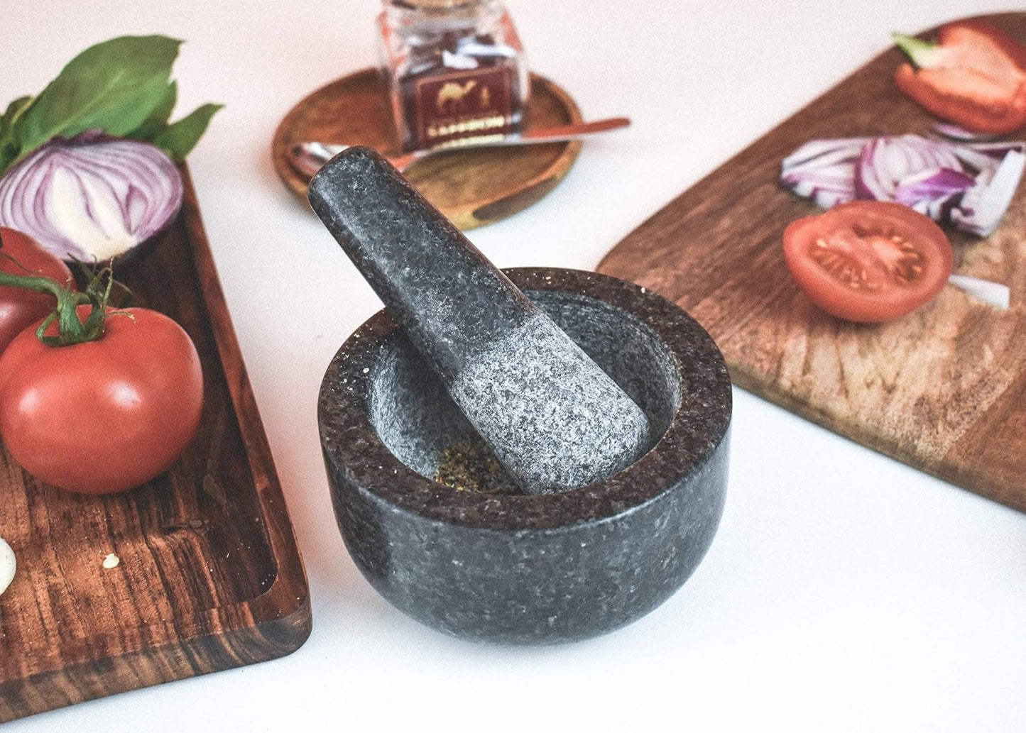 Mörser & Stössel, Granit