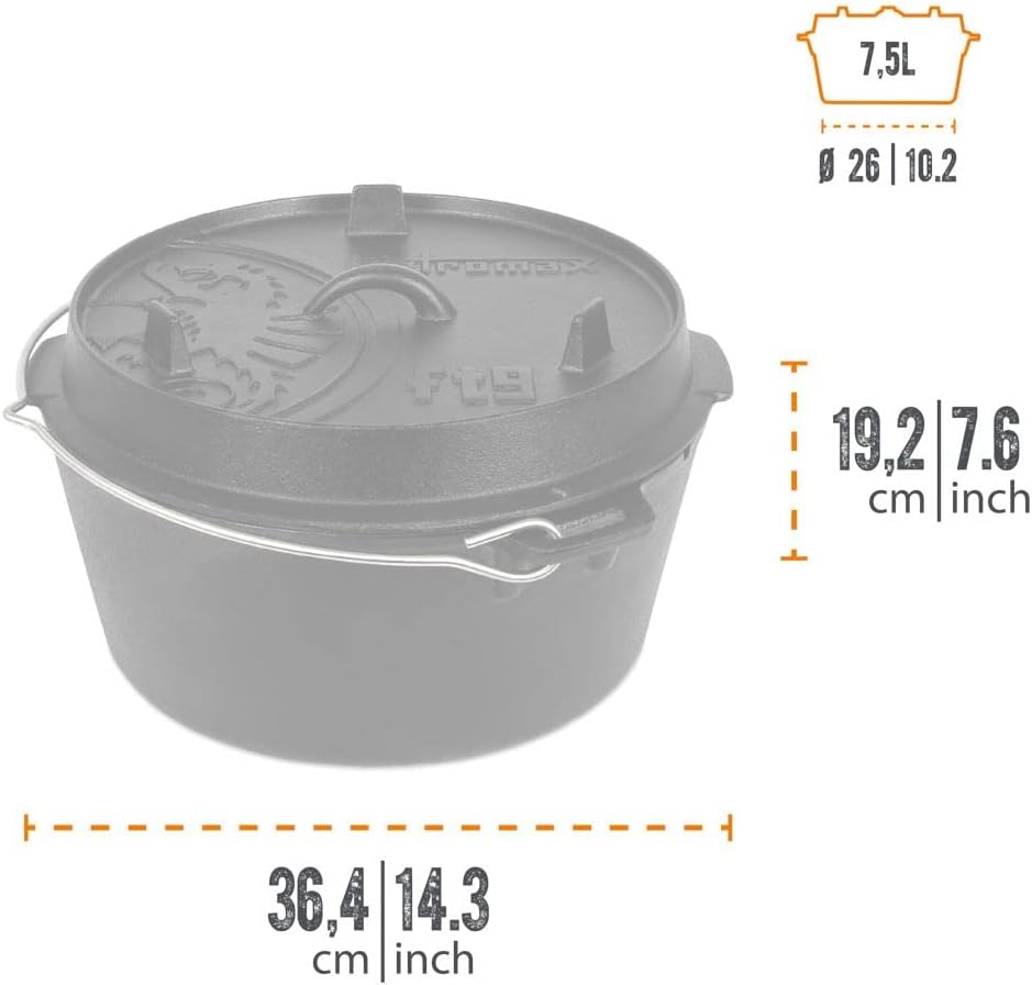 Feuertopf ft9, 7,5 Liter