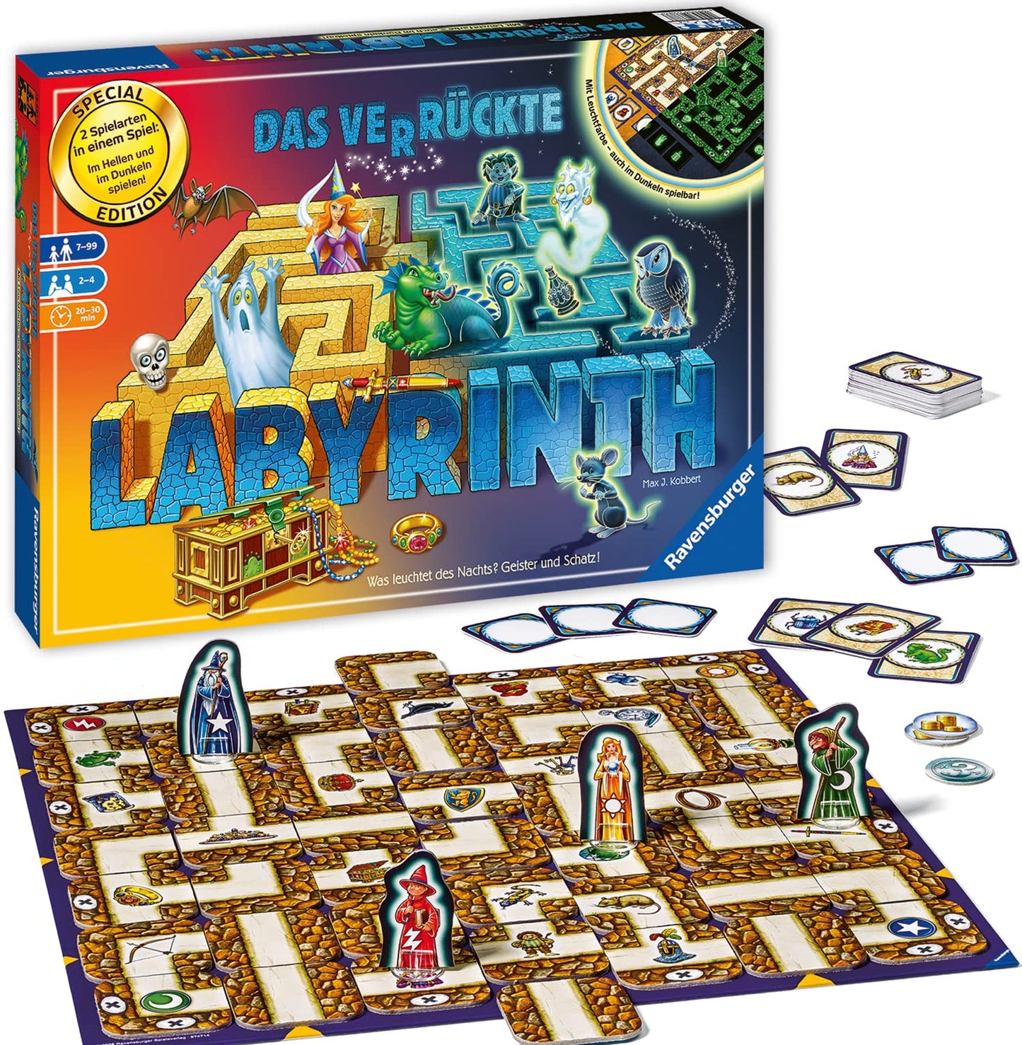 Das verrückte Labyrinth Glow in The Dark, Standard Glow in the Dark