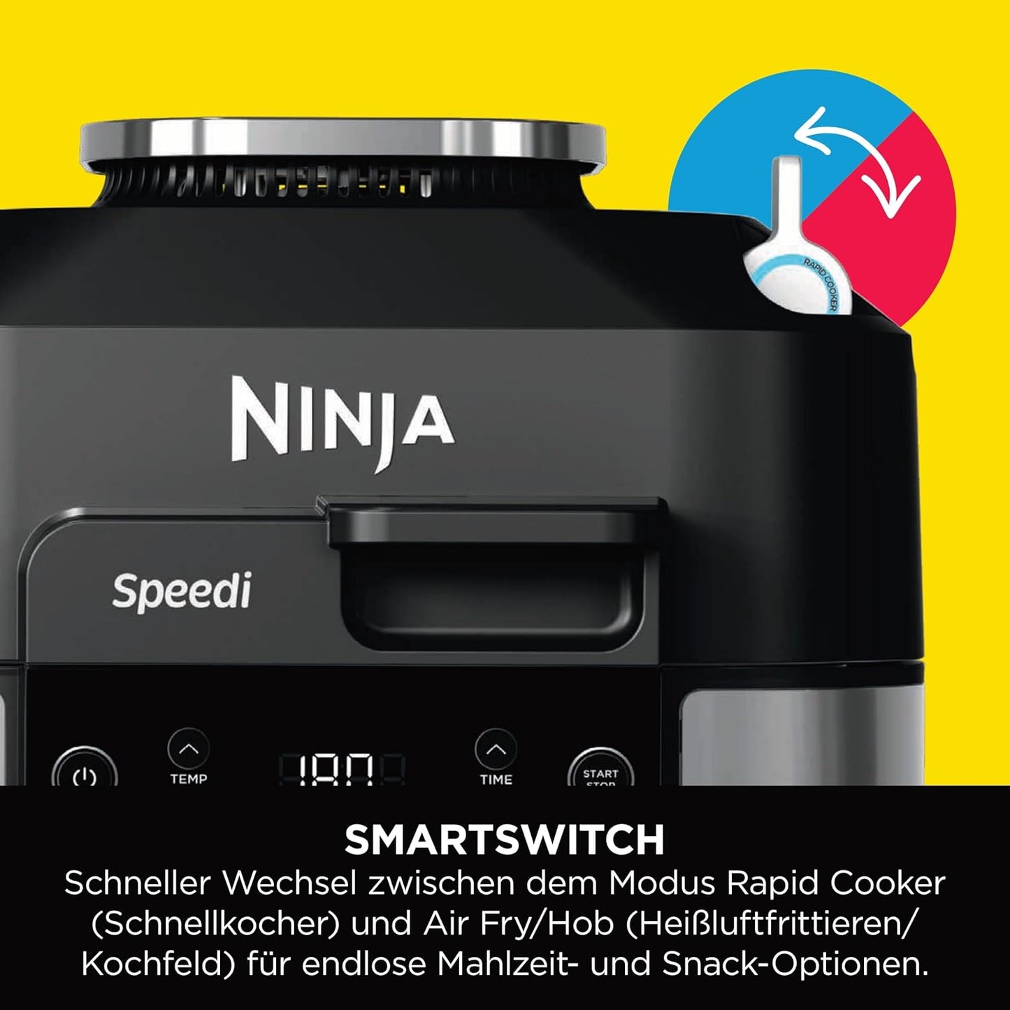 Speedi 12-in-1 Multikocher & Heissluftfritteuse ON500EU