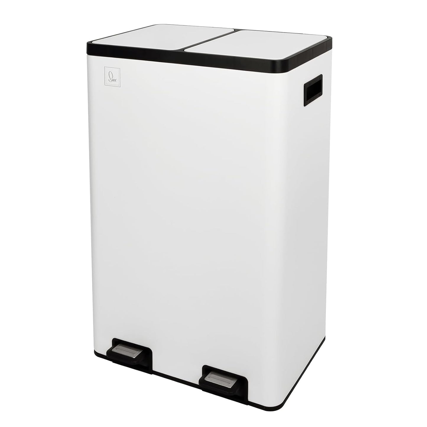 TMH2X30 Mülltrennsystem mit Softclose-Deckel, Weiss TMH2X30