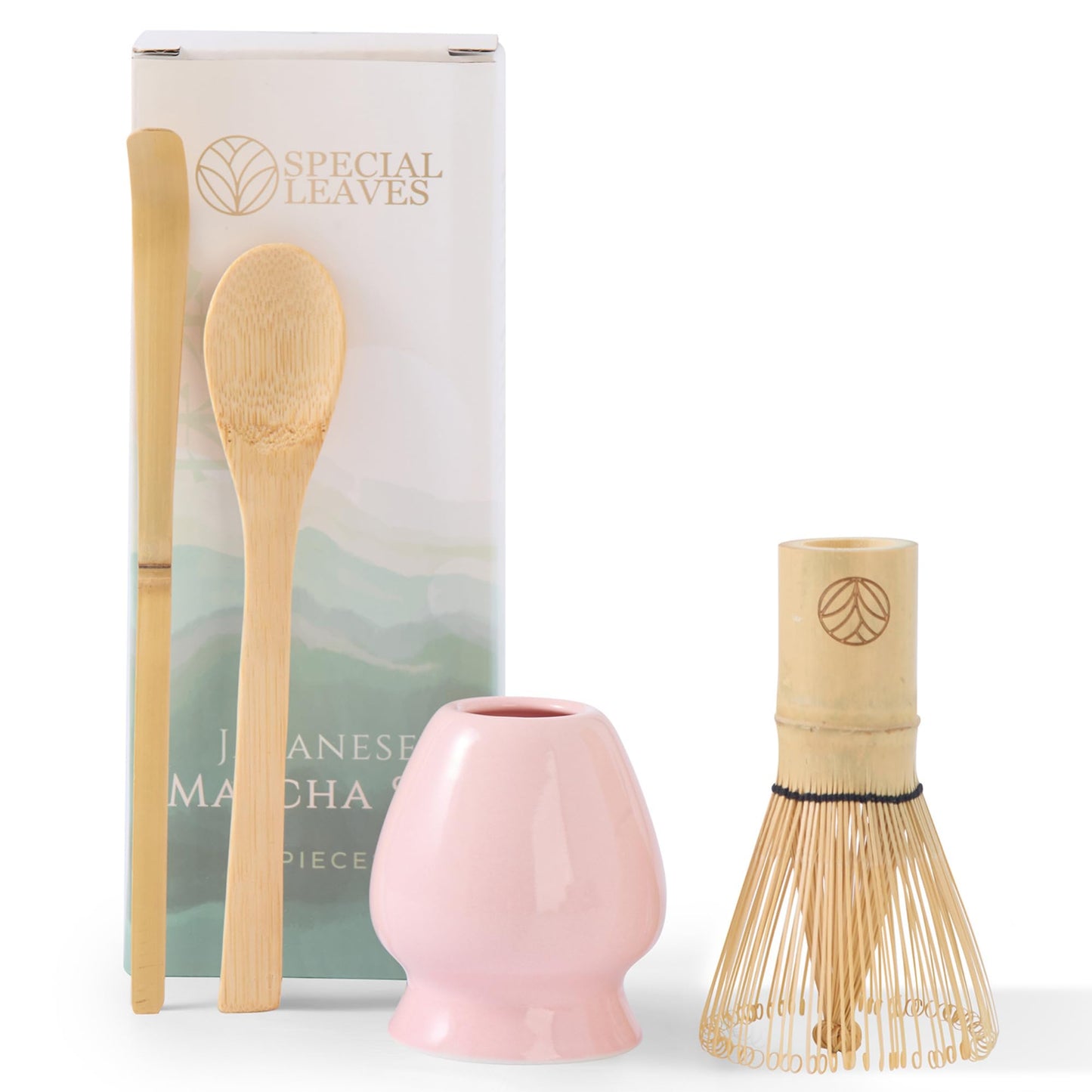 Matcha Tee Set, 4 teilig Rosa