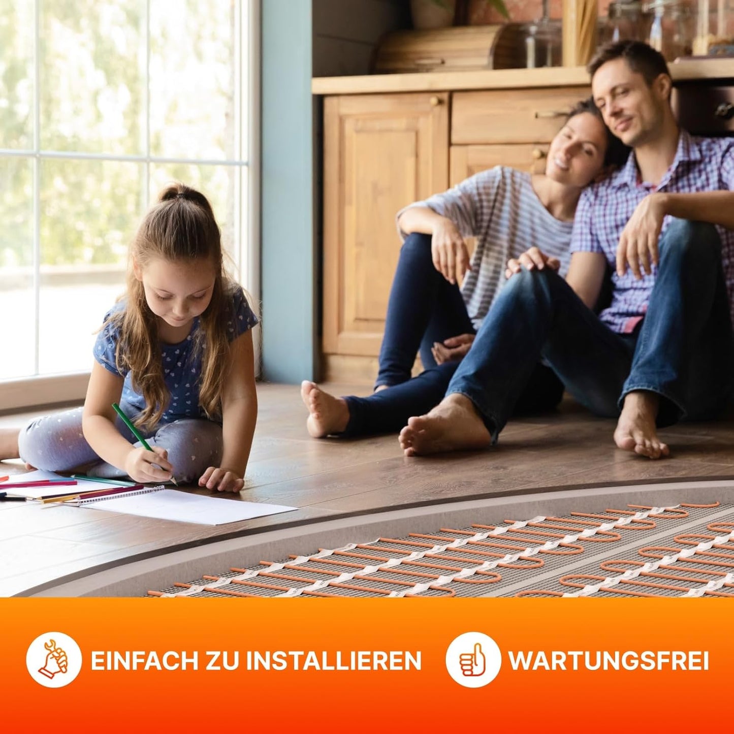 Heizmatte Classic für Fliesen, 2 m²