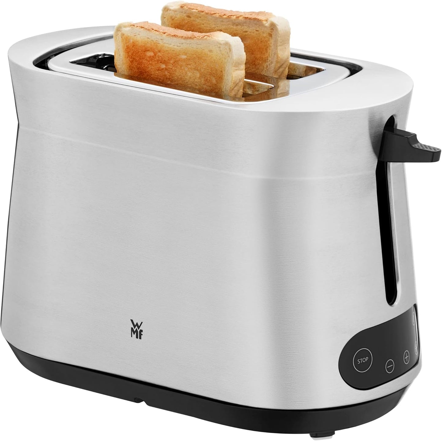 Doppelschlitz-Toaster mit Brötchenaufsatz