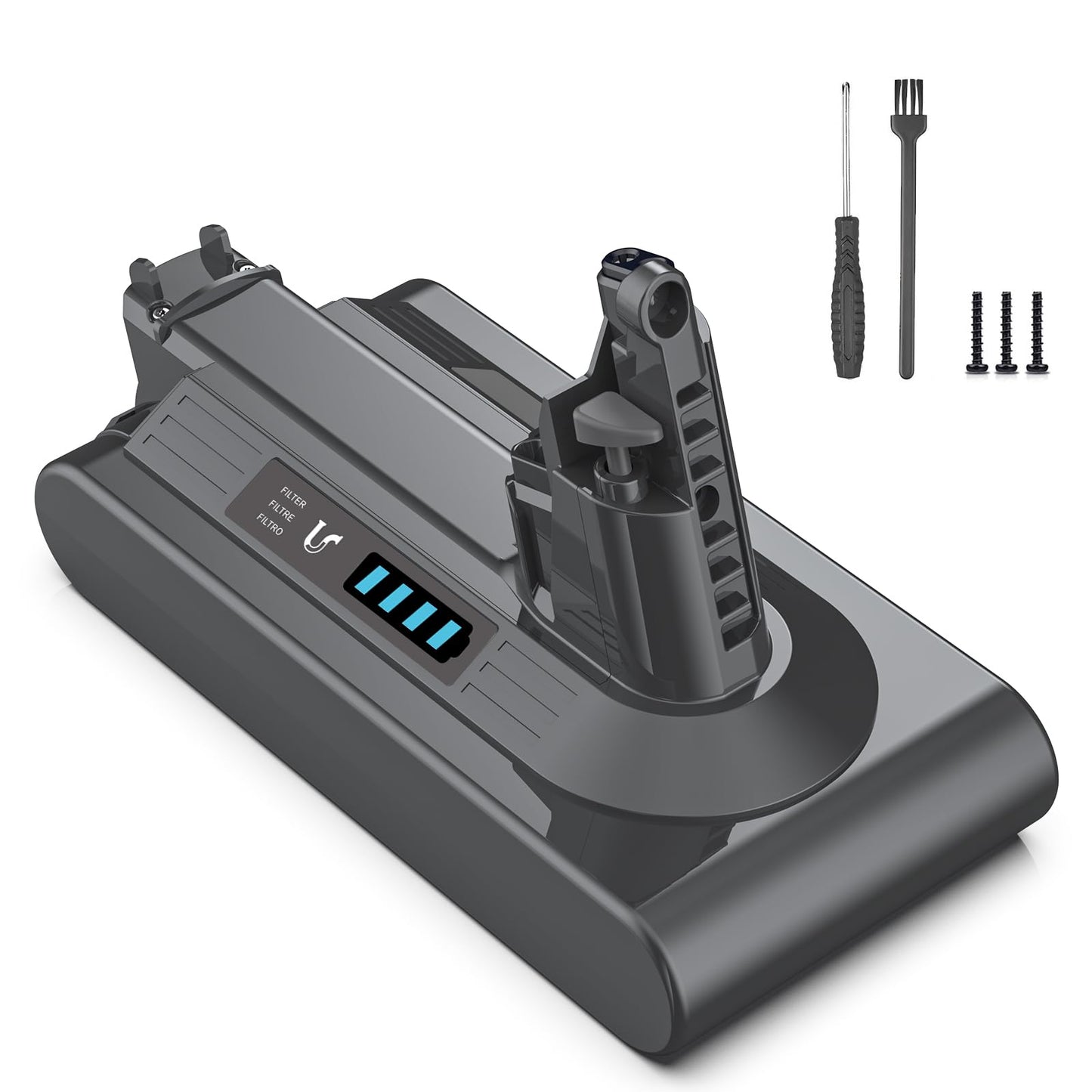 Ersatzakku für Dyson V10 Staubsauger, 8000mAh, V10 8.0Ah