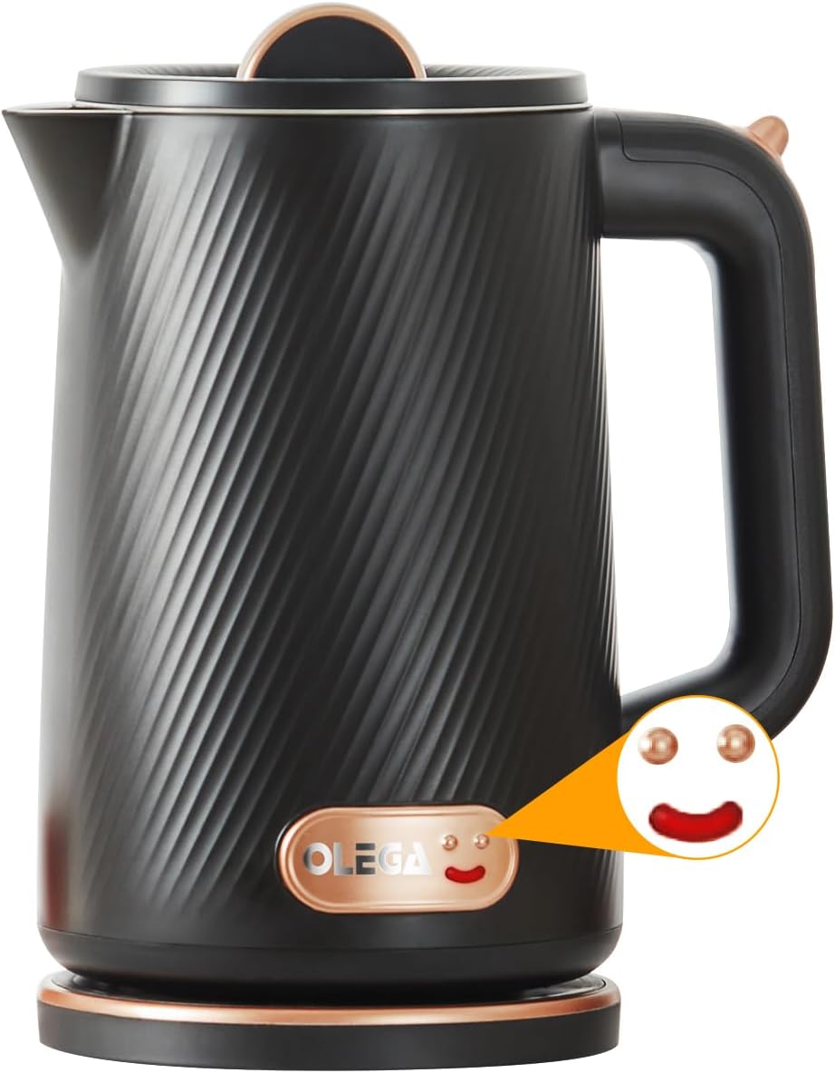 Wasserkocher 1,8L 1800W, Schwarz