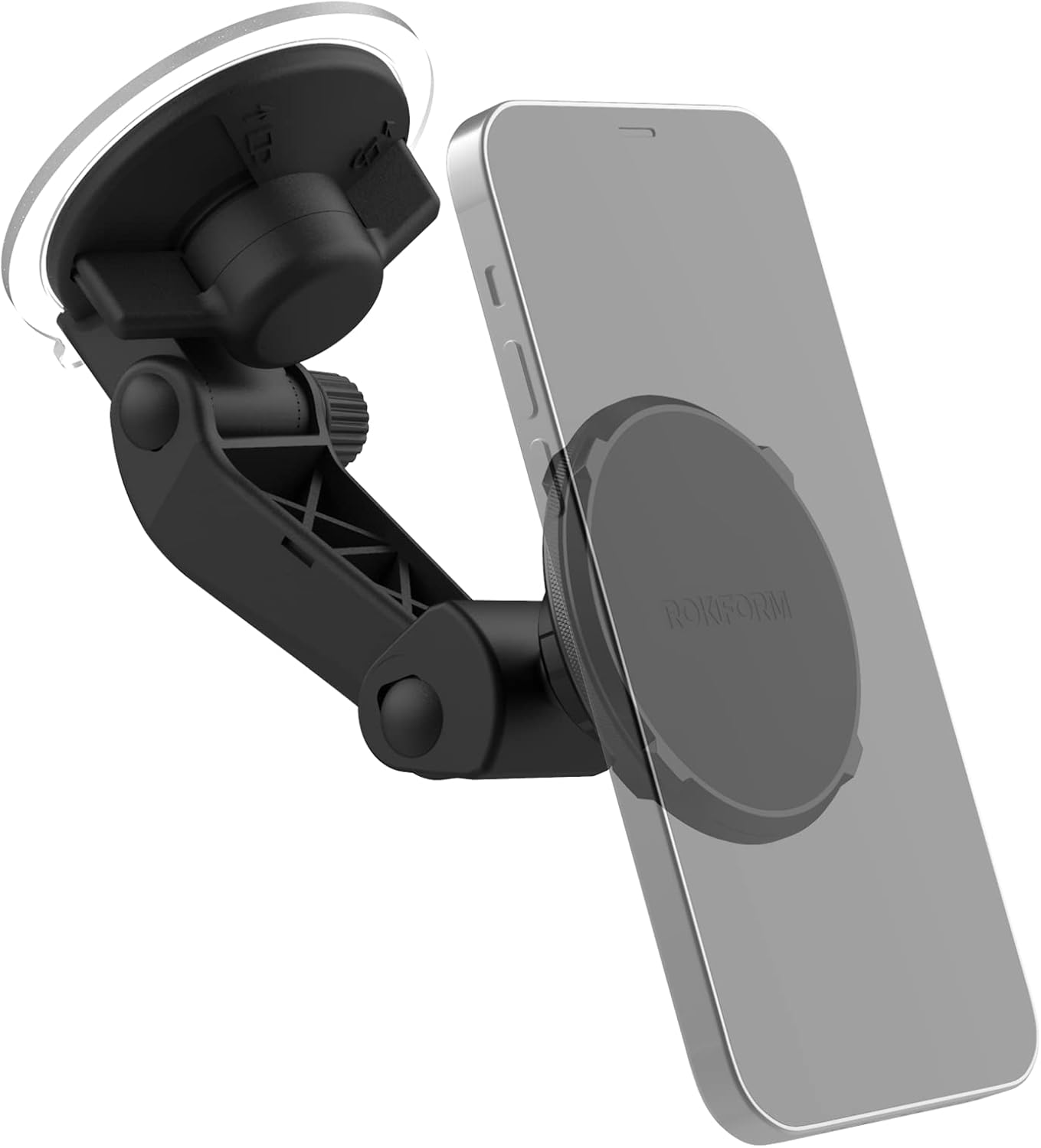 Verstellbare magnetische Telefonhalterung für Windschutzscheibe