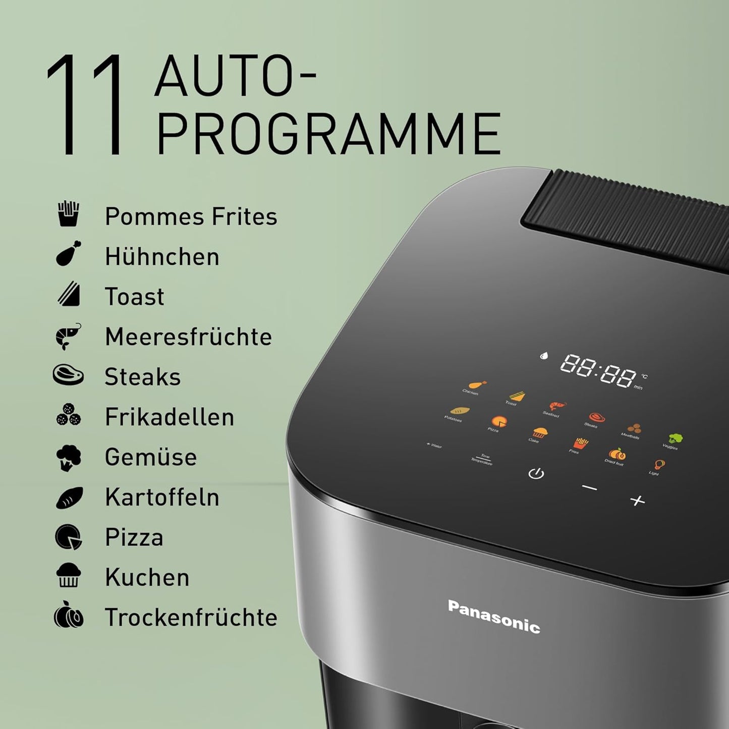 NF-CC500SXE Air Fryer mit Sichtfenster, NF-CC500SXE