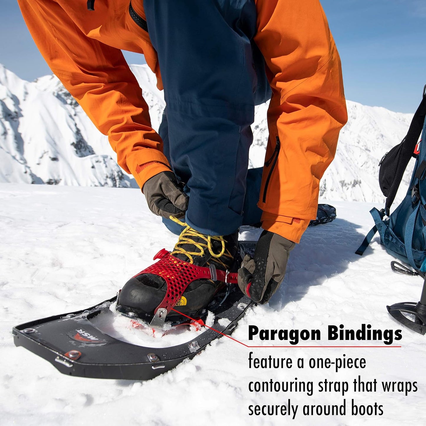 Schneeschuhe Lightning Ascent, 64 cm Black