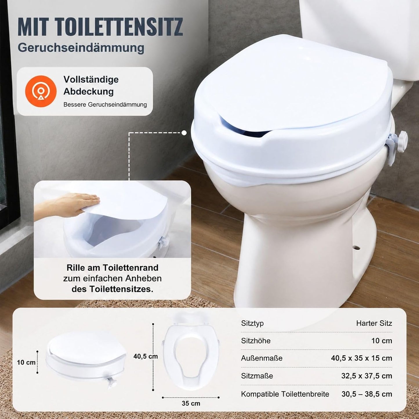 Toilettensitzerhöhung