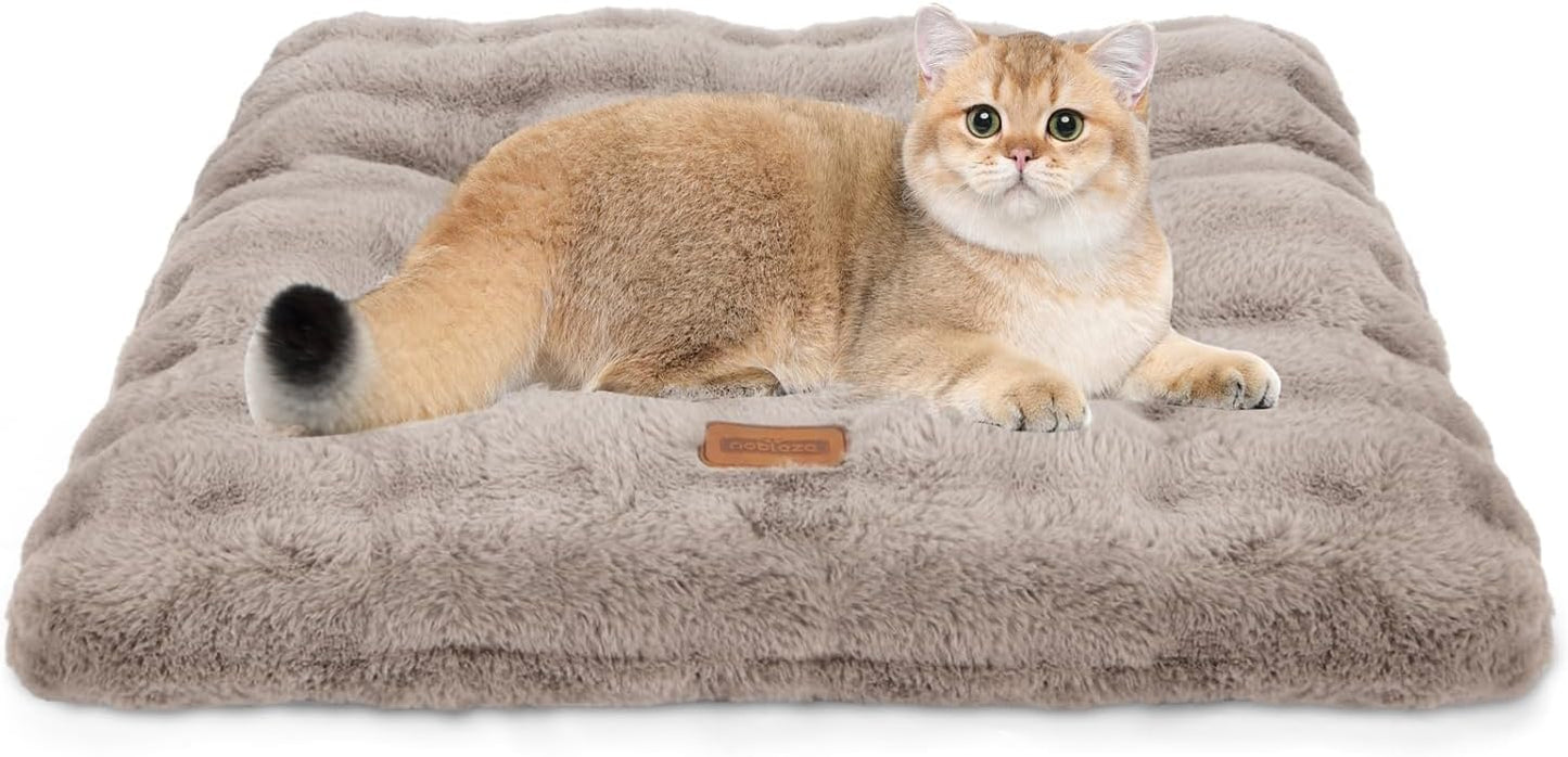 Flauschiges Katzenbett mit rutschfester Unterseite, waschbar, L50*W40cm
