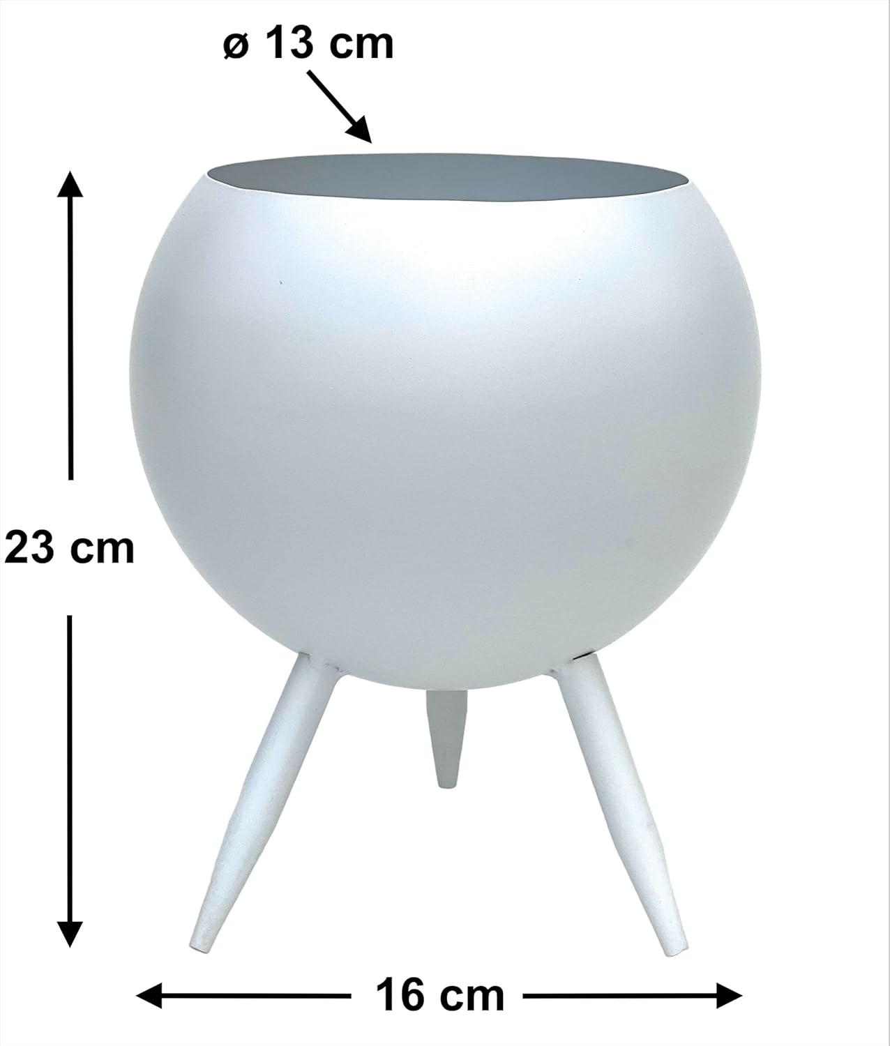 Blumenhocker mit Topf 96259, 23 Cm
