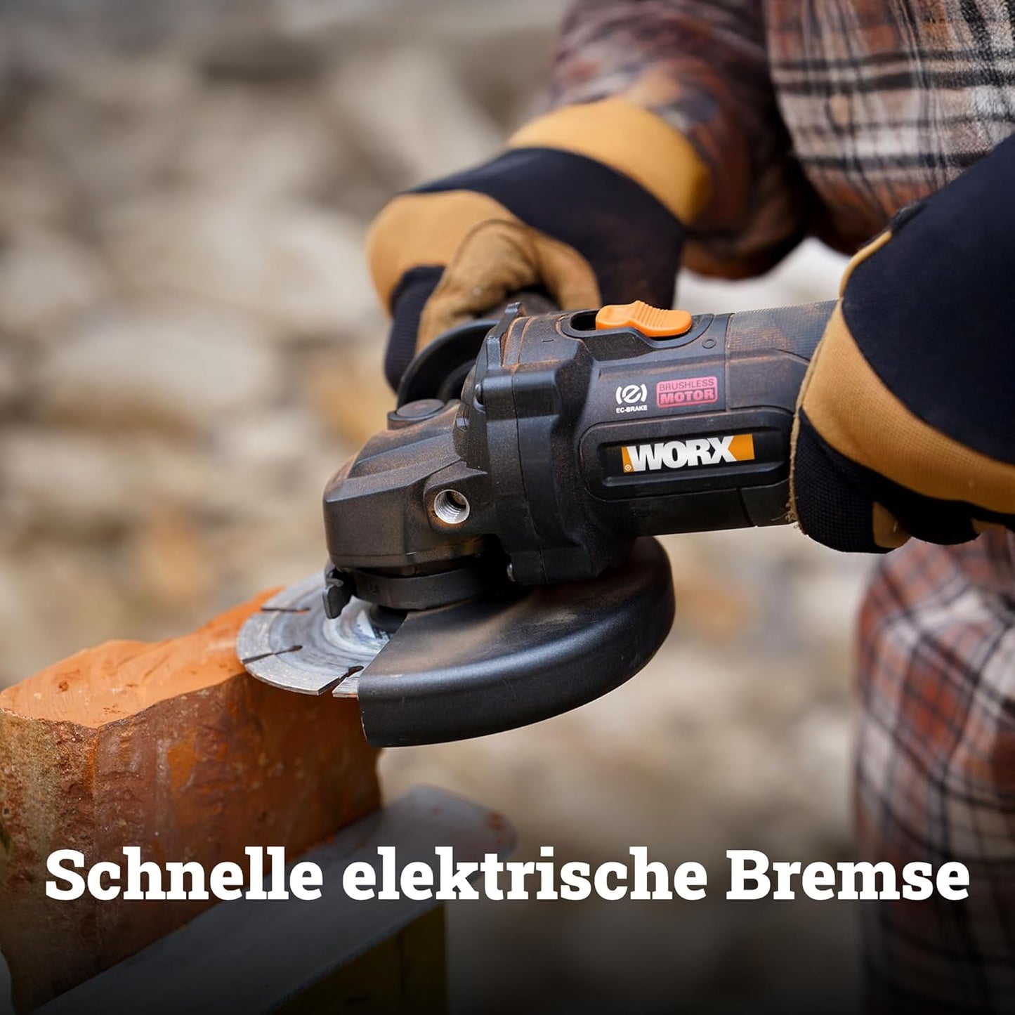 Brushless Akku-Winkelschleifer 125mm