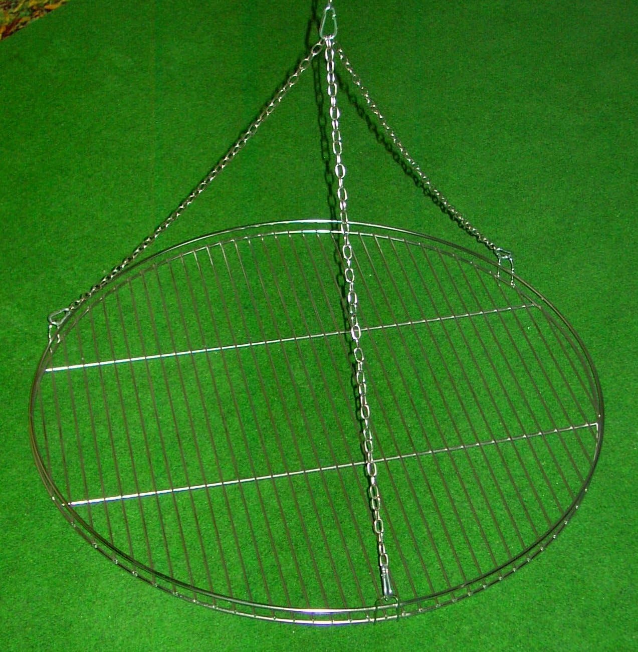 Dreibein Schwenkgrill mit Edelstahl-Rost (70 cm)