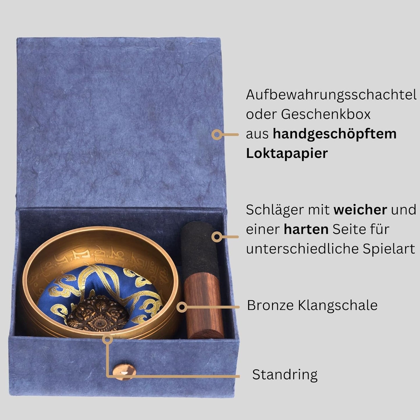 Klangschale aus Nepal