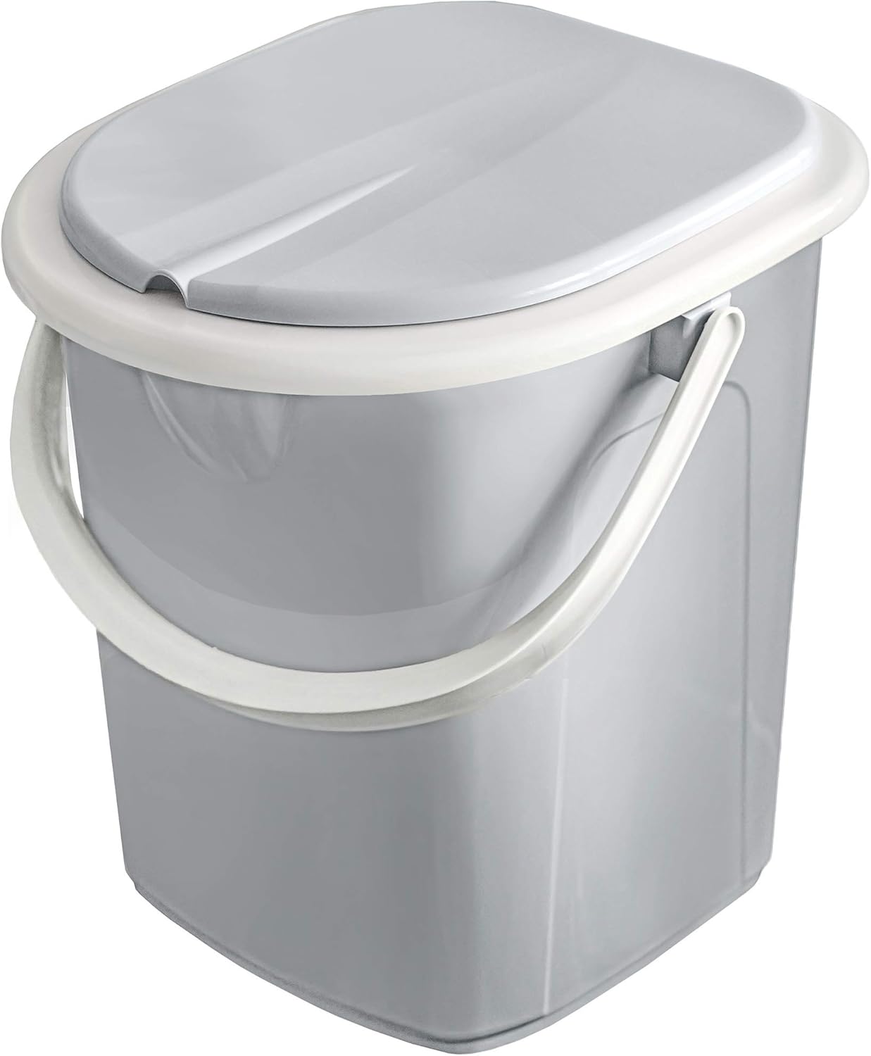 Mobile Campingtoilette mit Toilettenbeuteln, 22 L Single