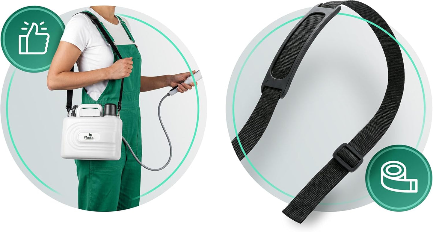Akku-Drucksprüher 5L mit Messingdüse und Lanze