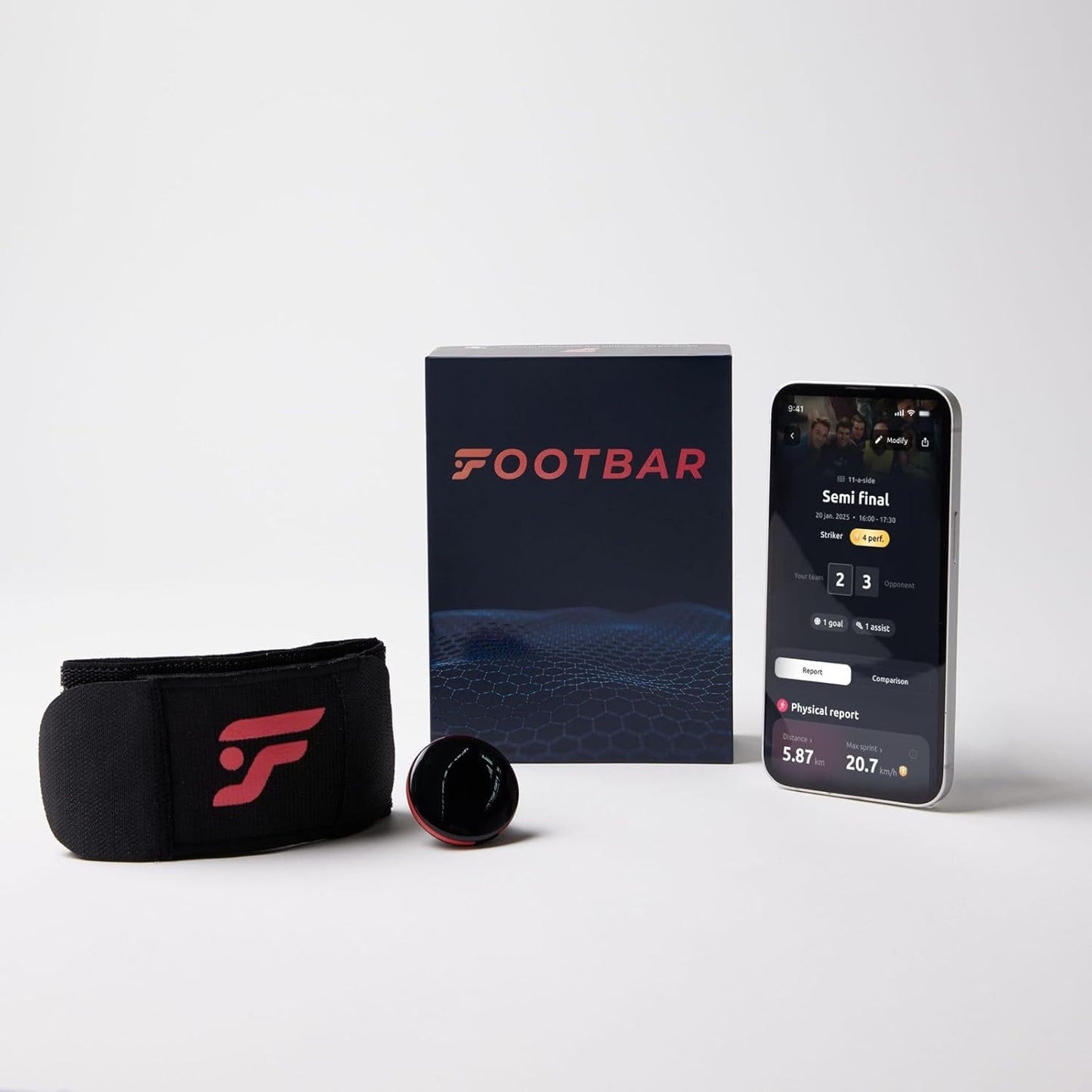 Meteor Aktivitätstracker für Fussballleistung