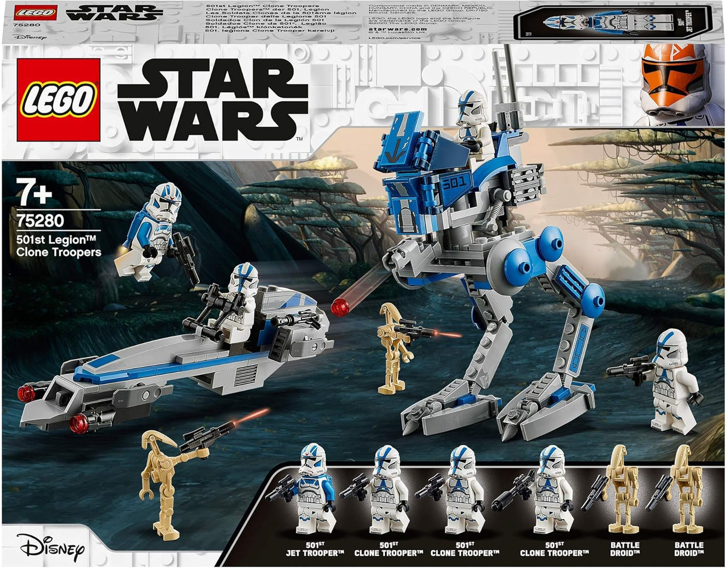 Star Wars 75280 501. Legion Clone Troopers, Single