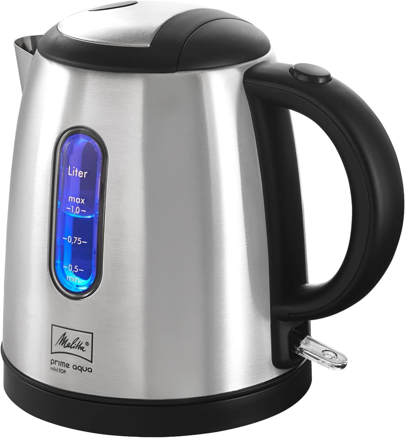 Prime Aqua mini Wasserkocher, Edelstahl Top