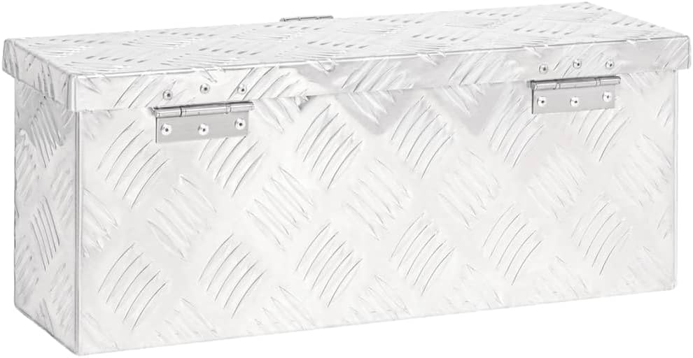 Aluminium Transportkoffer (50 x 15 x 20,5 cm), 50 x 15 x 20.5 cm Silber