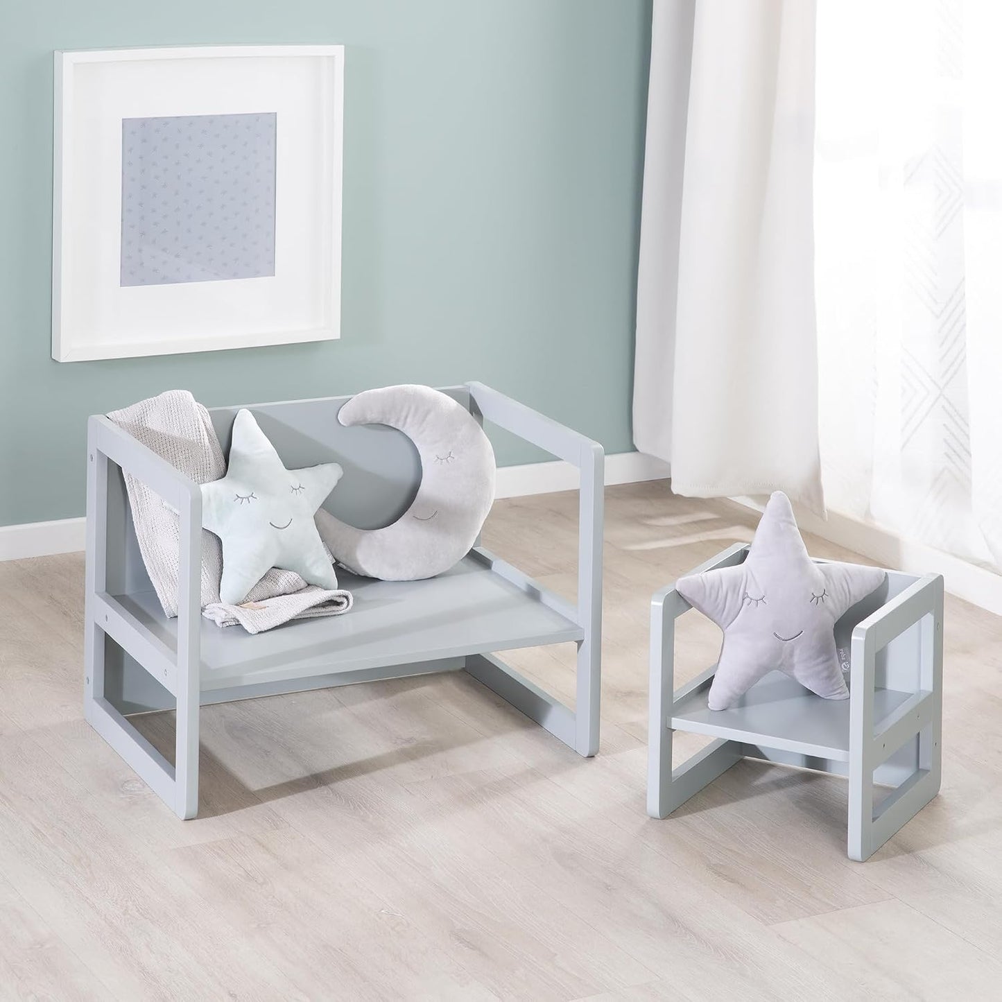 3in1 Kindersitzgruppe, Grau