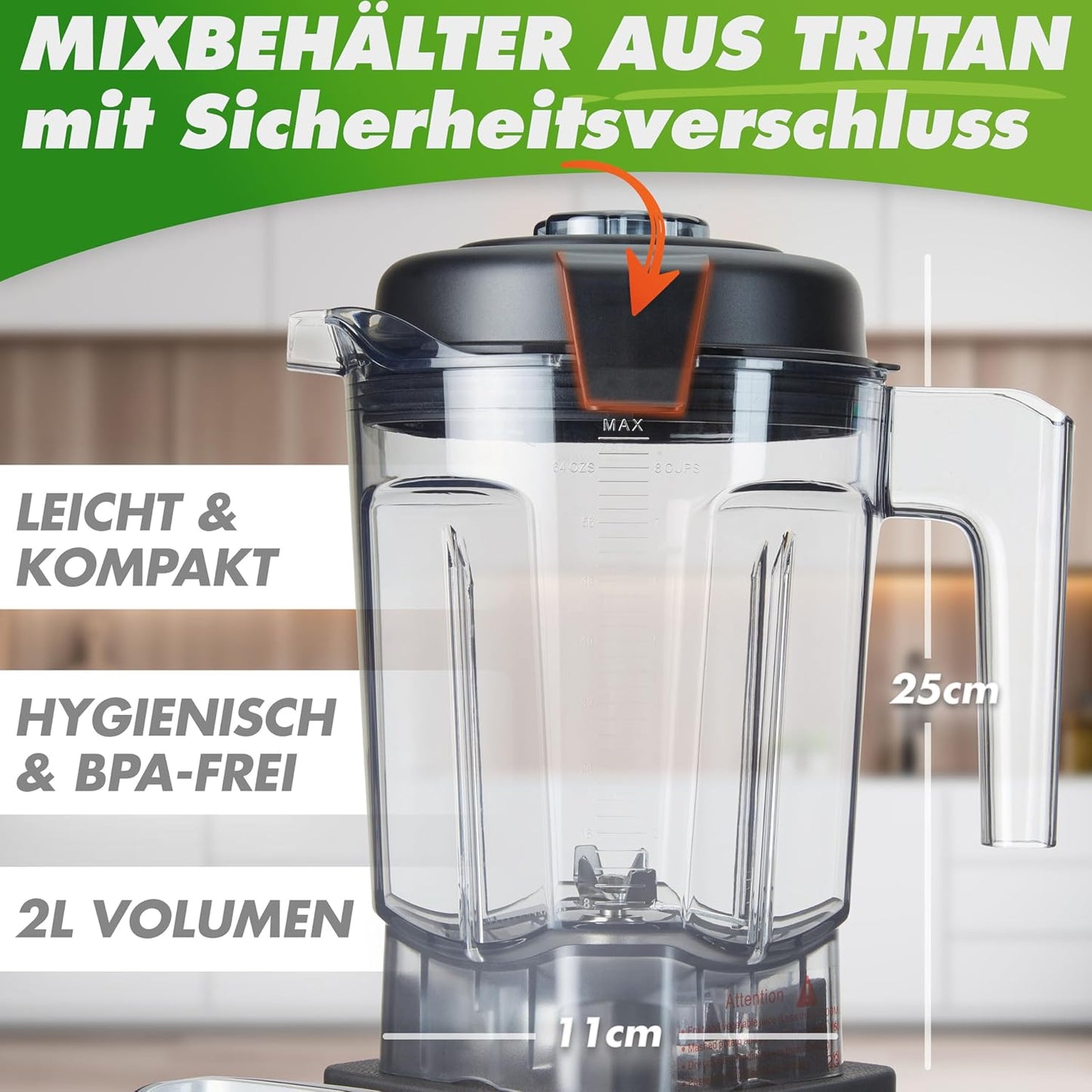 Hochleistungsmixer, NUTRI-BLENDER MAX+