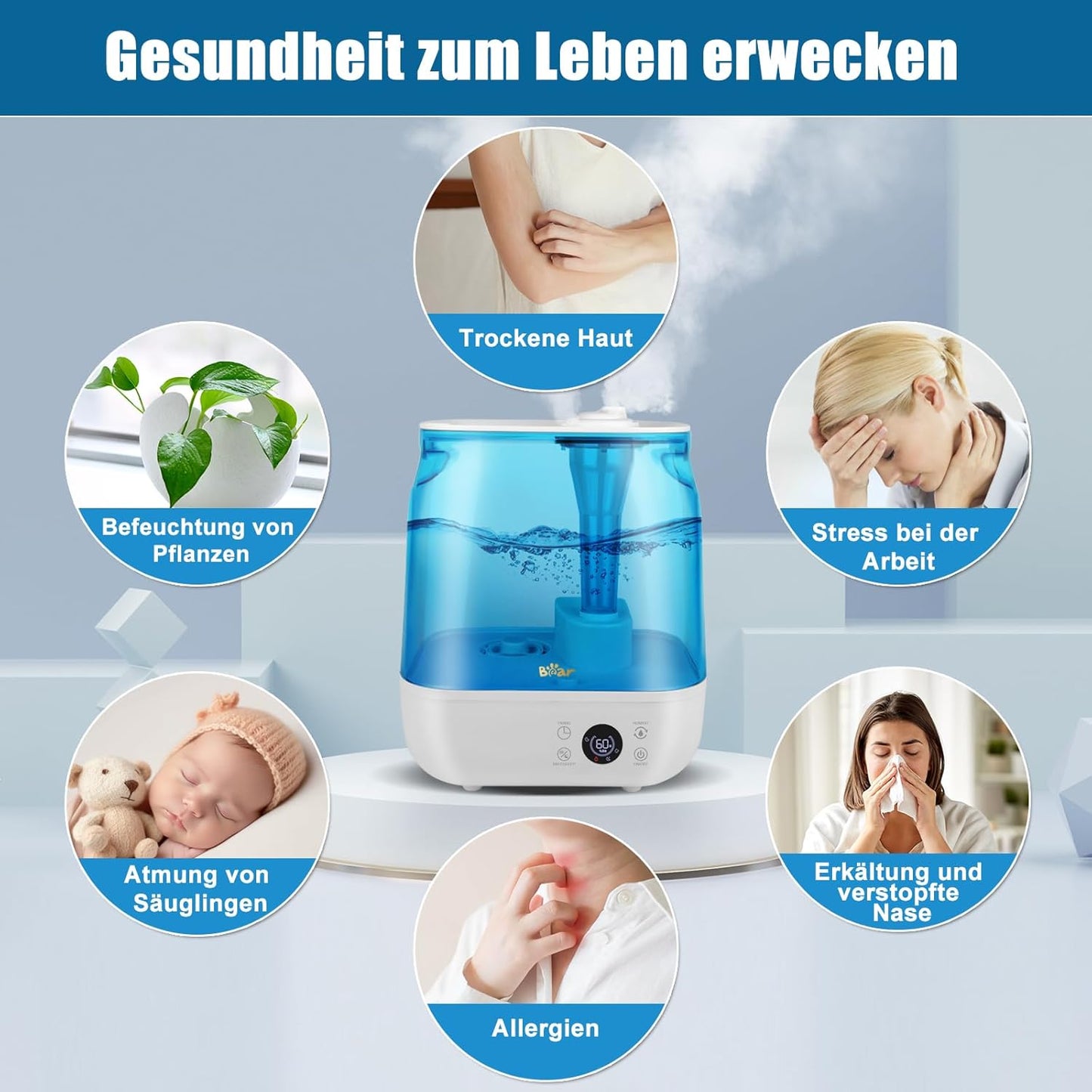 2025 Luftbefeuchter, 6L