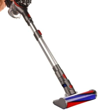 Verstellbares Teleskoprohr für Dyson V7-V11 Akkusauger, 1 Stück Silbernes Verstellbares Teleskoprohr