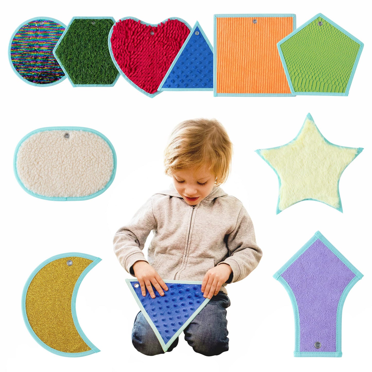 Sinnesmatten für Kinder, Shapes