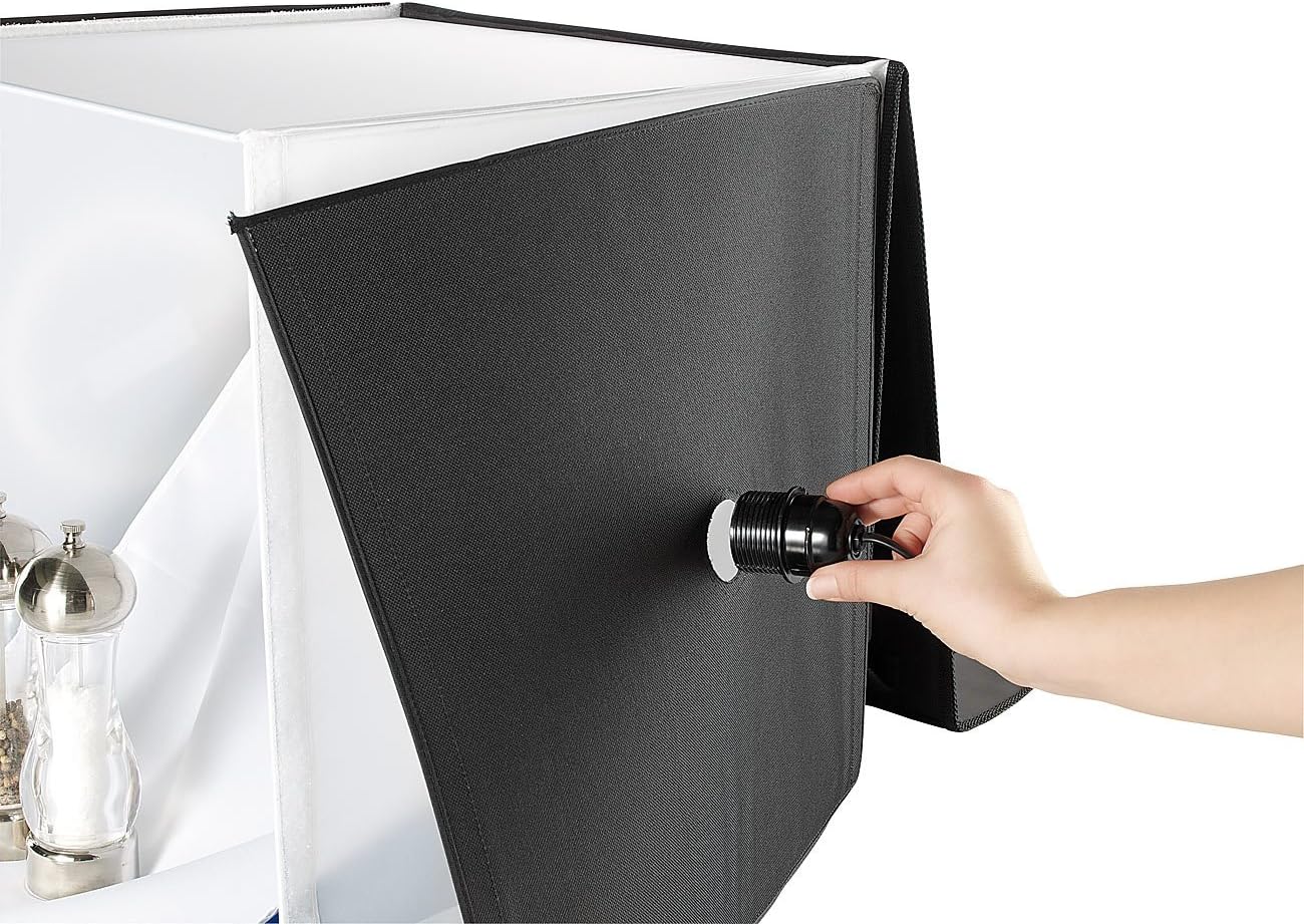 Foto-Studio-Box mit Bluescreen/Whitescreen