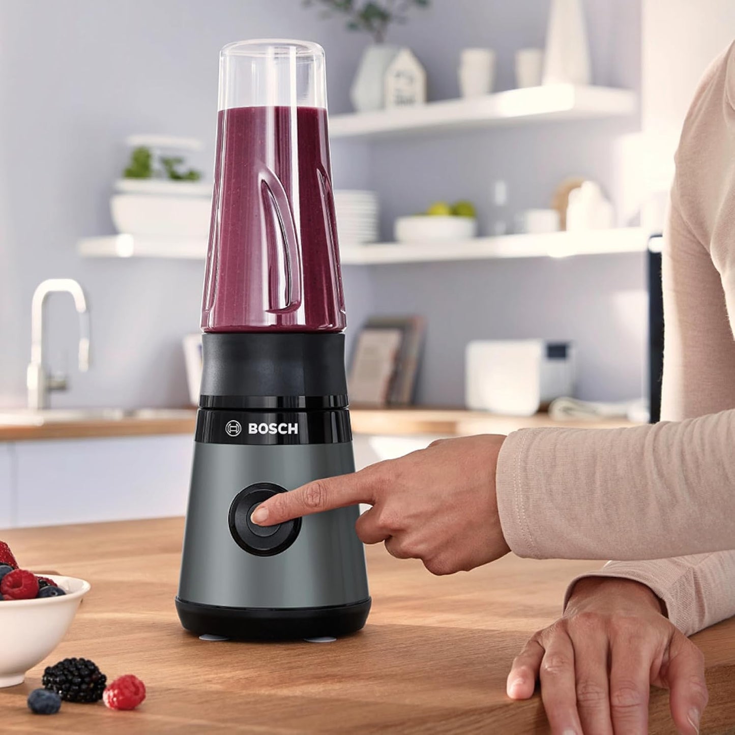 MMB2111S Mini-Standmixer VitaPower Serie 2, Schwarz