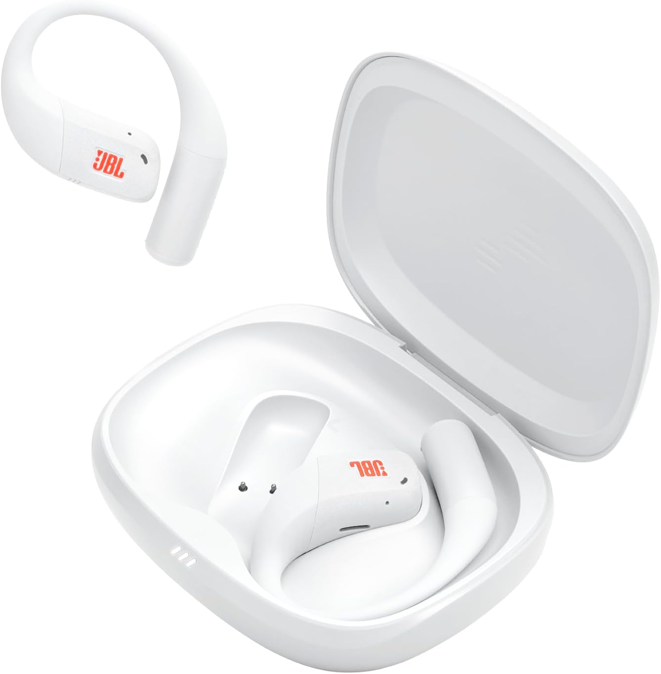 Open-Ear Sport-Kopfhörer, Weiss
