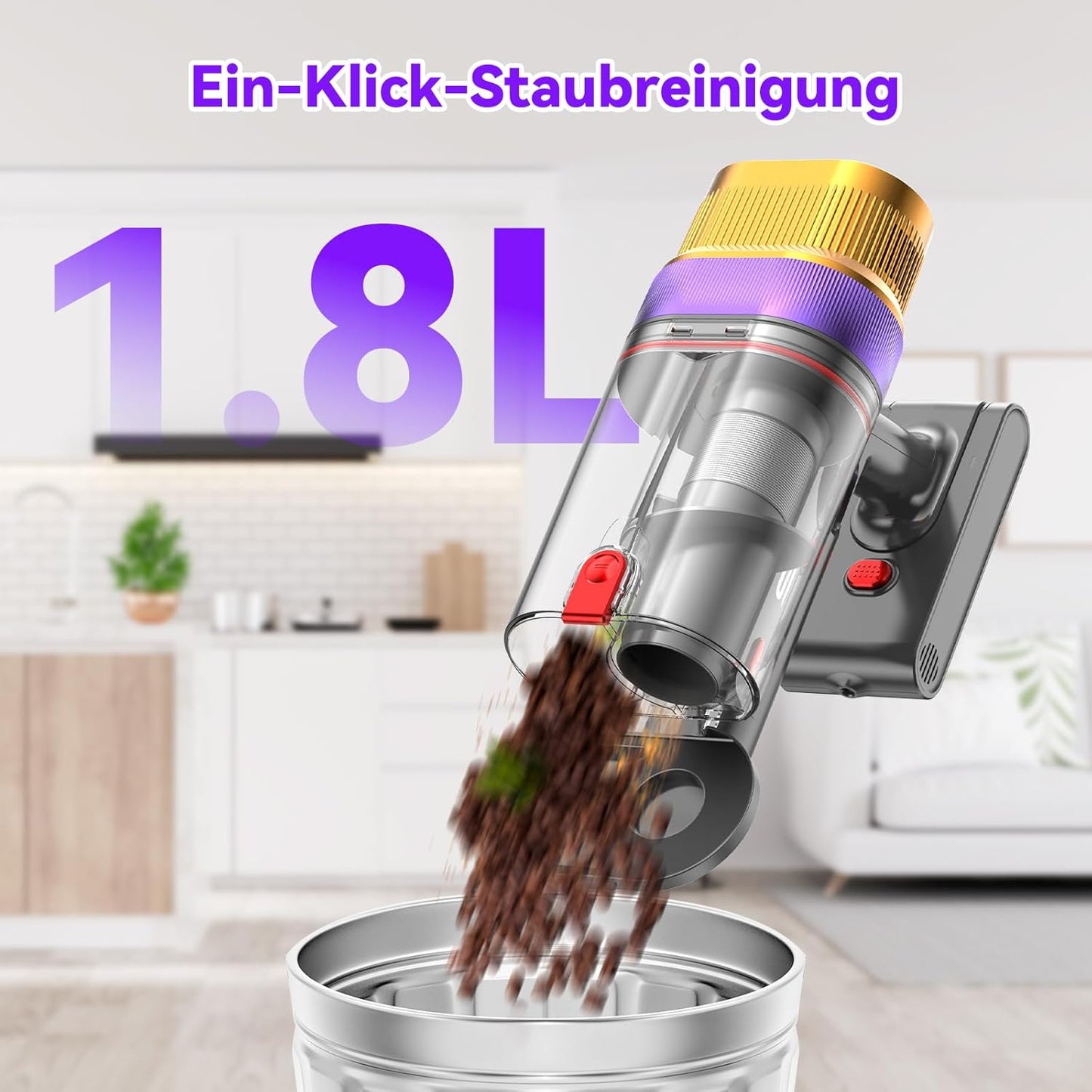 Akkustaubsauger V15 Ultra