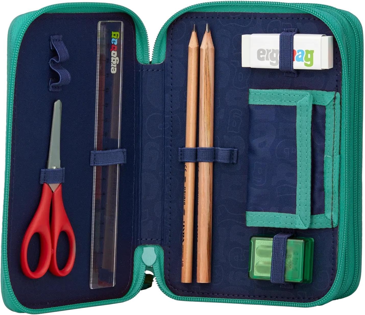 Maxi Mäppchen Set, Reitbärtraum - Türkis Einheitsgrösse
