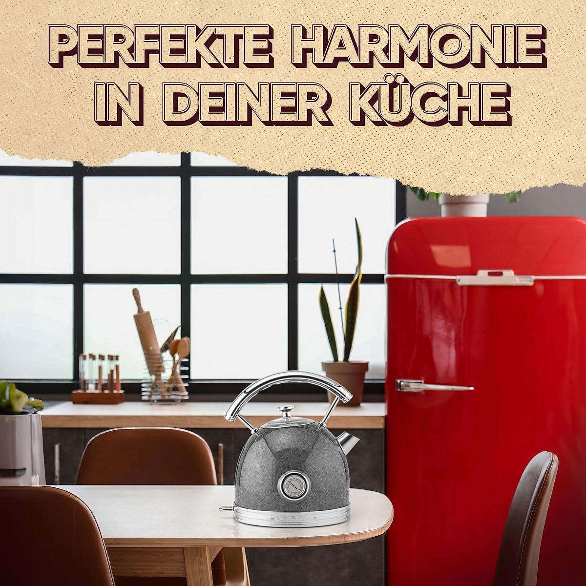 Retro Wasserkocher PC-WKS 1192