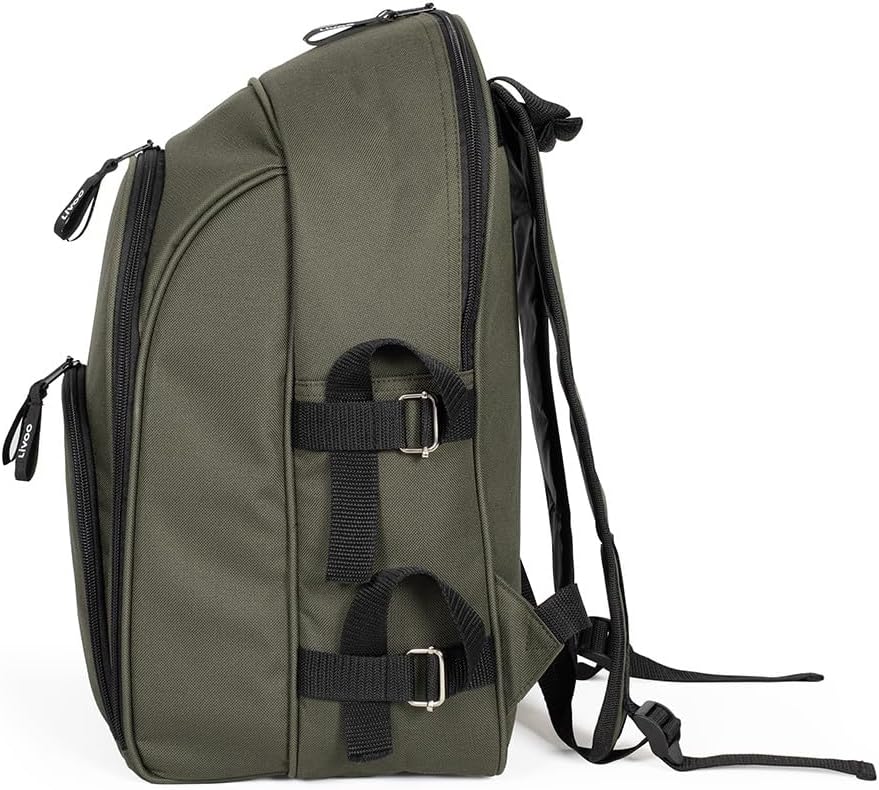 Picknick-Rucksack für 4 Personen (30-teilig), Grün