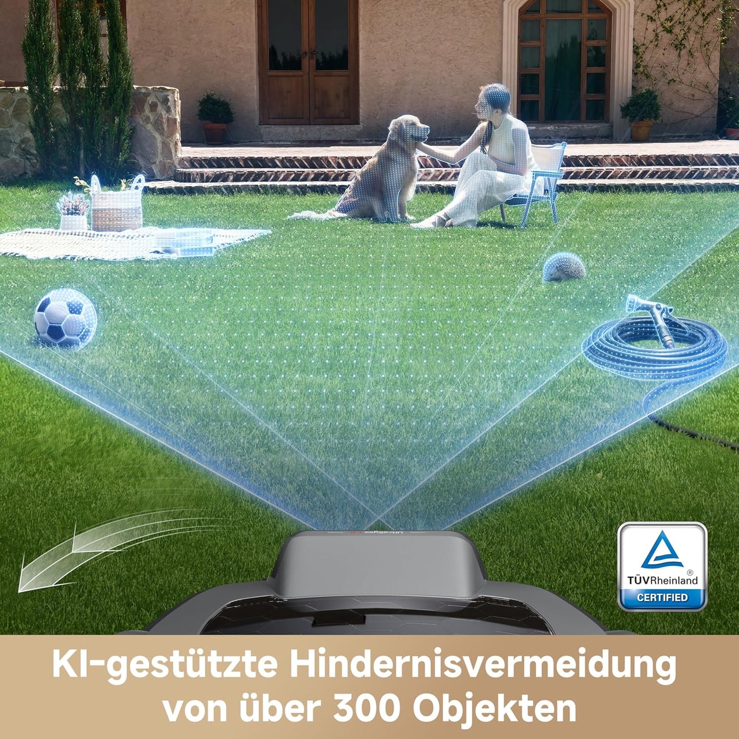 ViAX 250 Mähroboter ohne Begrenzungskabel