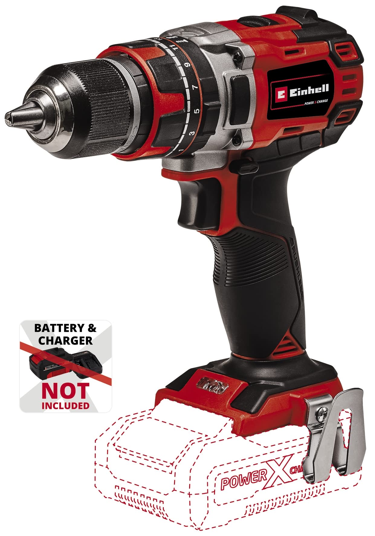Akku-Schlagbohrschrauber TE-CD 18/50 Li-i BL Solo, 18Volt, ohne Akku und Ladegerät