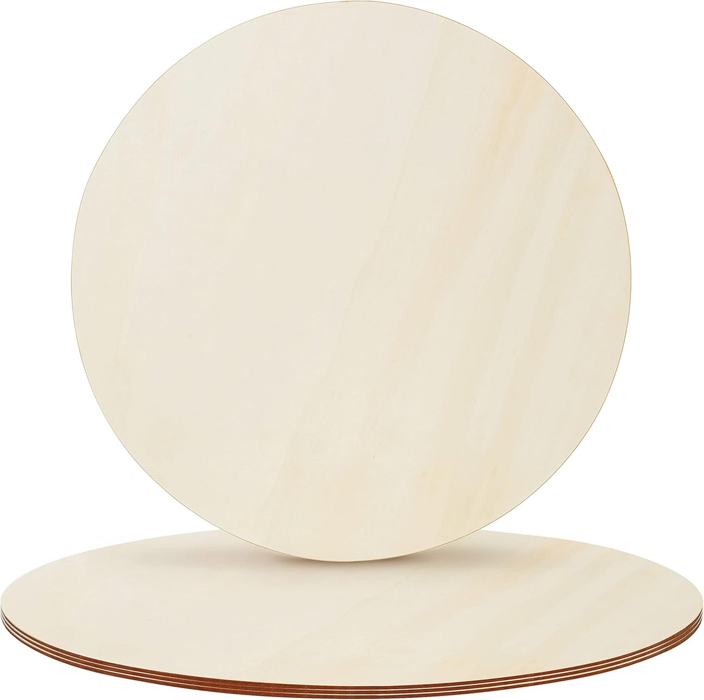 Holzscheiben-Set für Kreativprojekte (4 Stück)