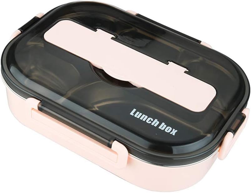 Bento Box, Rosa, 4 Fach
