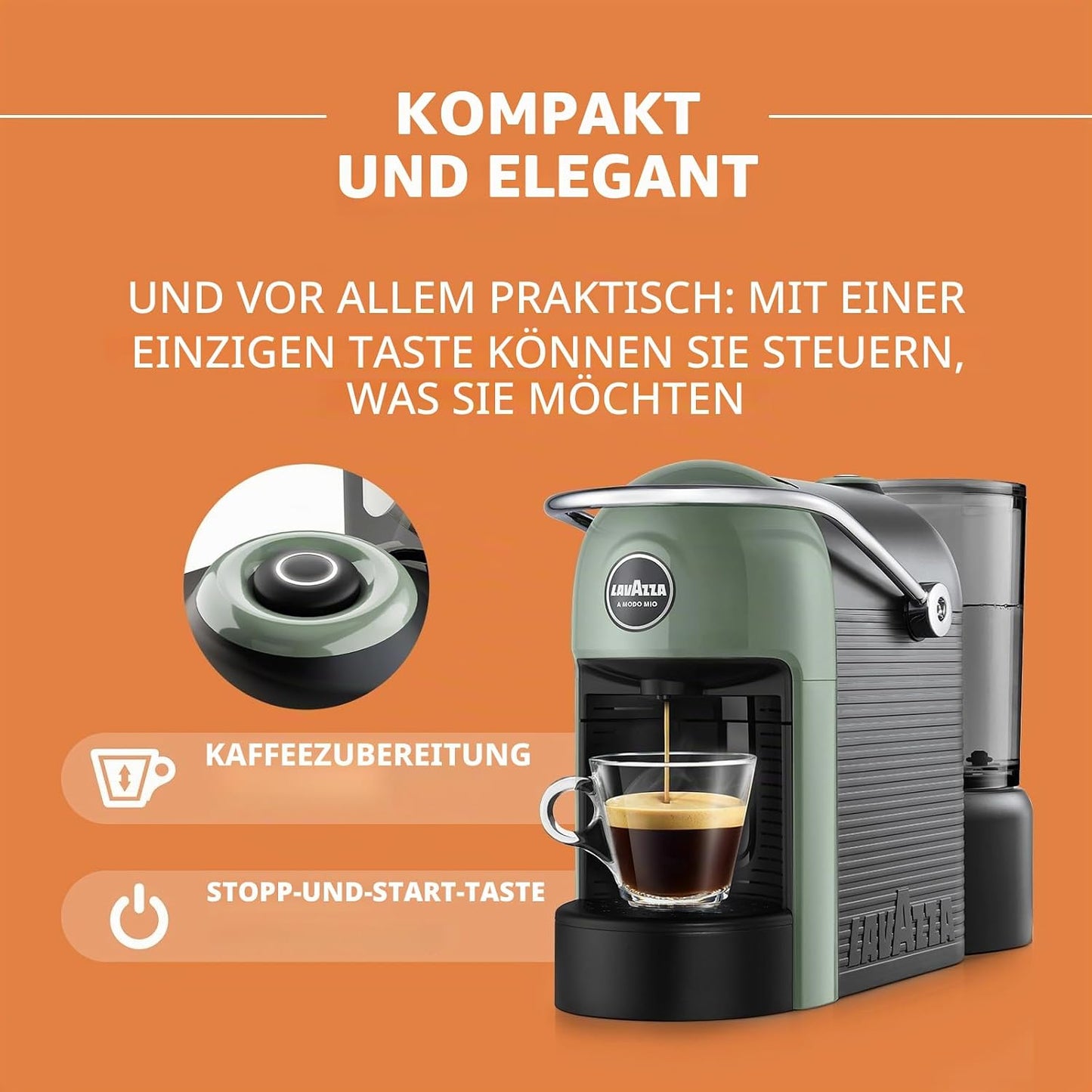 Espressomaschine Jolie Evo mit 64 Kapseln