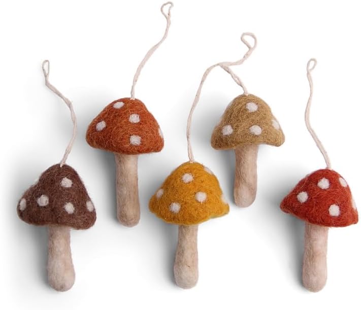 Handgemachte Pilze, Rote Pilze