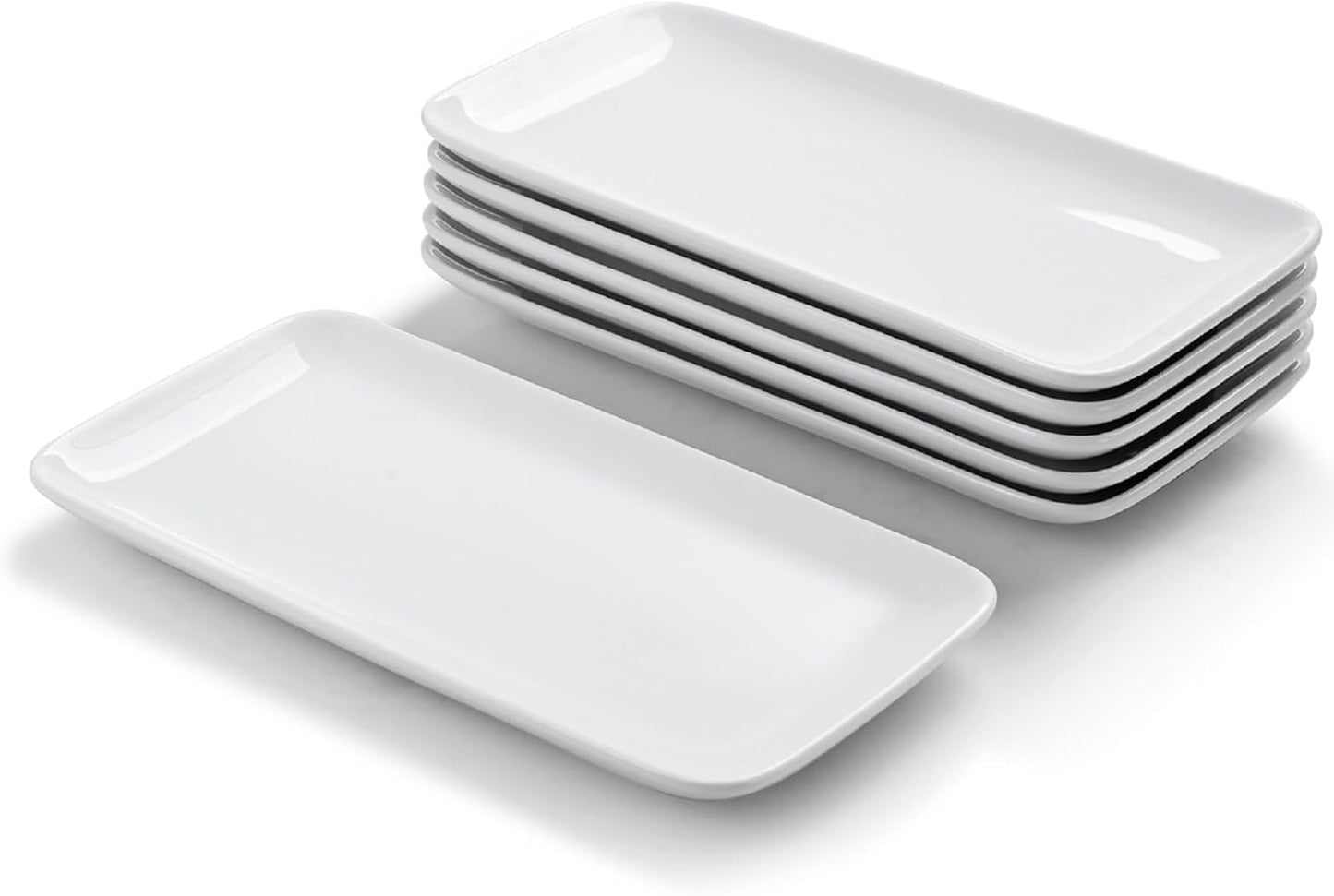 6-teiliges Servierplattenset, L23,5 cm x W12 cm