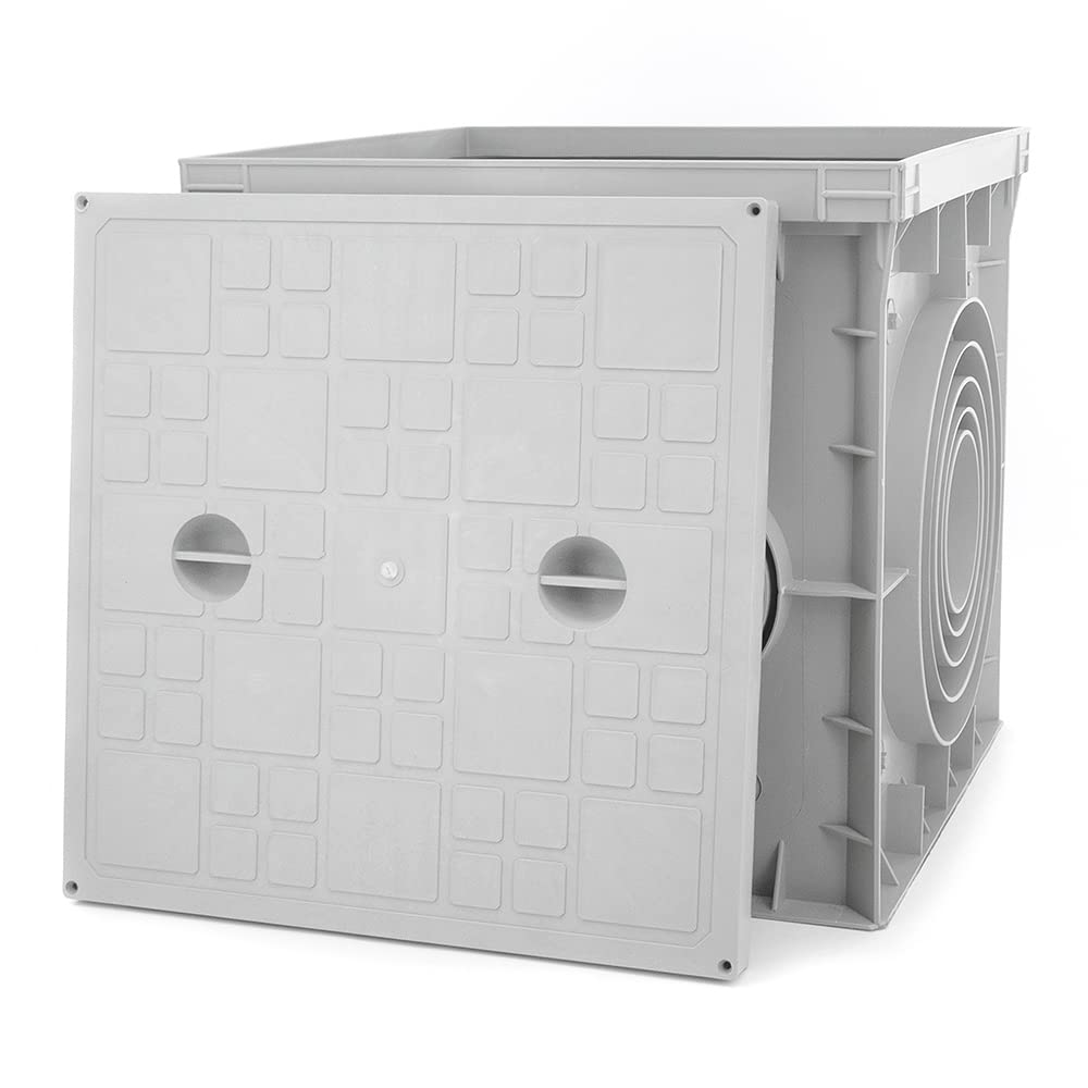 Revisionsschacht, 400x400x400 mit Deckel