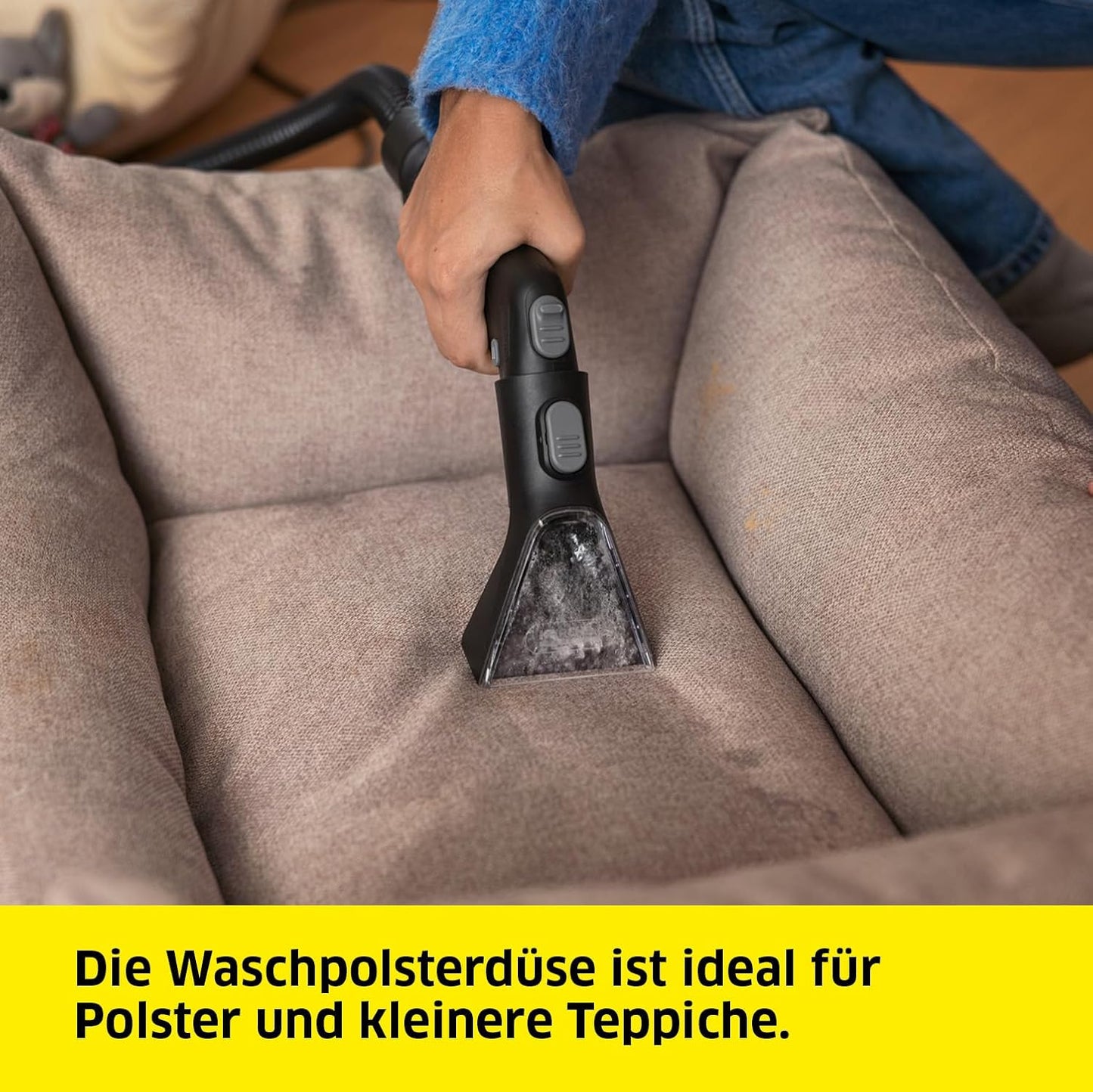 Waschsauger SE 3 Compact mit Zubehör, Weiss Kabelgebunden Single