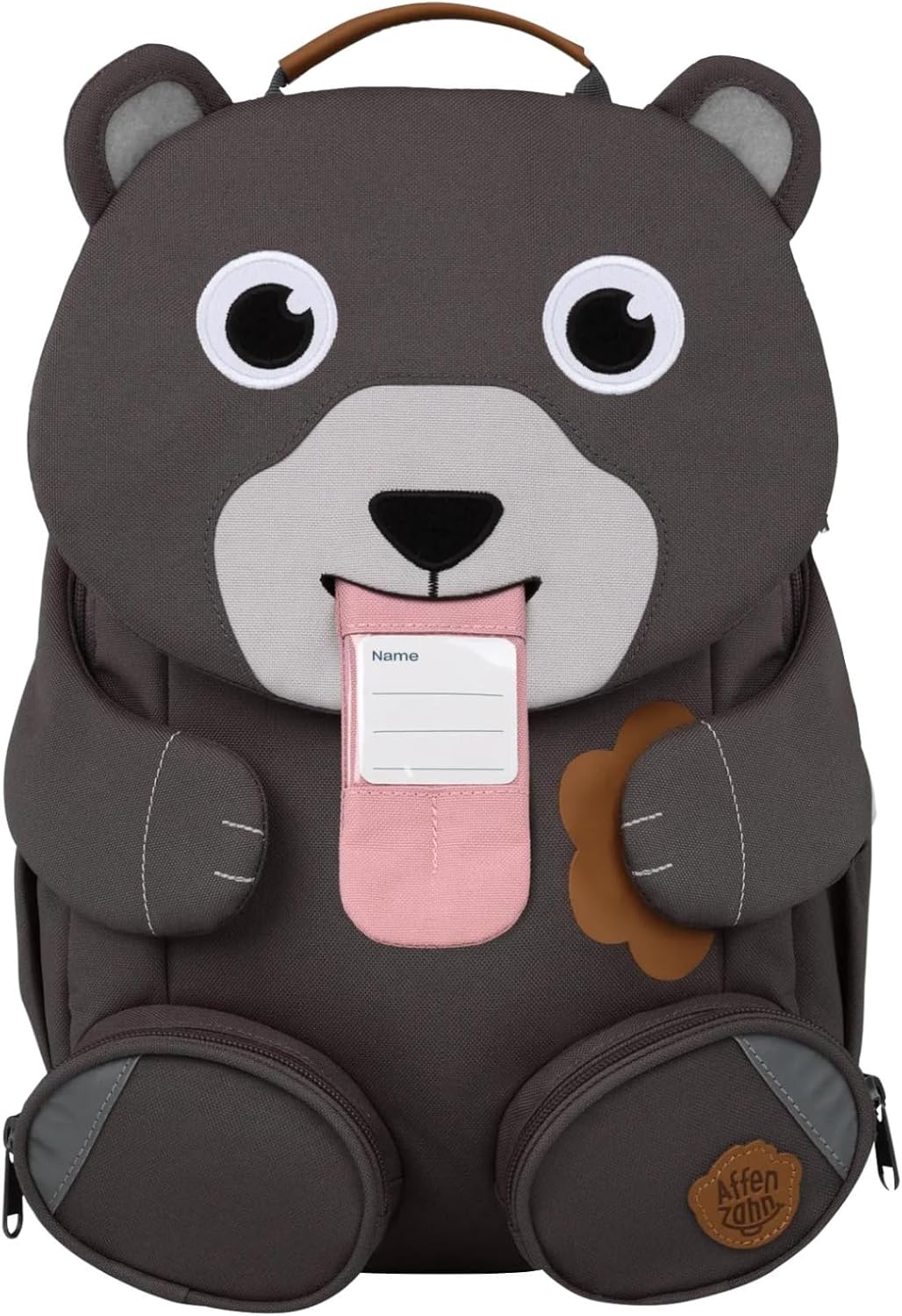 Kinderrucksack Grosser Freund, 8 L Pure Bär - Grau