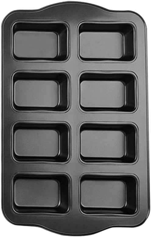 Kastenform für 8 Mini-Kuchen, 1 Set